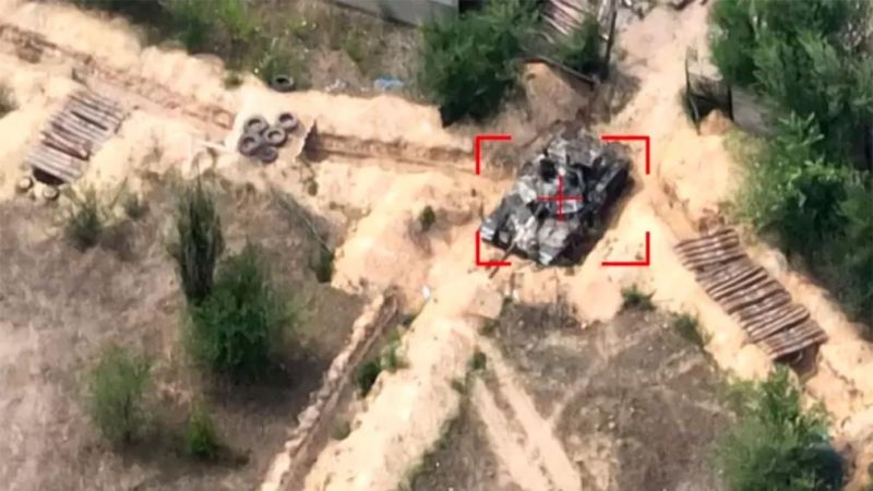 Así es la guerra con drones contra las fuerzas invasoras rusas