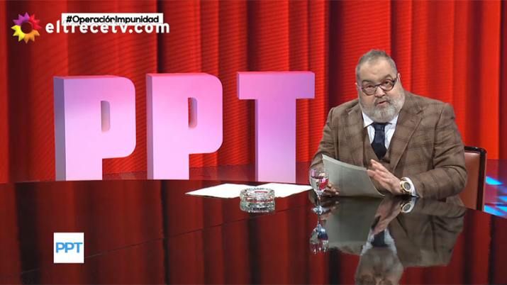 Lanata abrió PPT con una dura crítica a los candidatos: “No es serio llegar a una elección así”