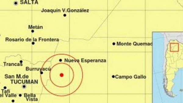 Un temblor con epicentro en Santiago del Estero sacudió al NOA
