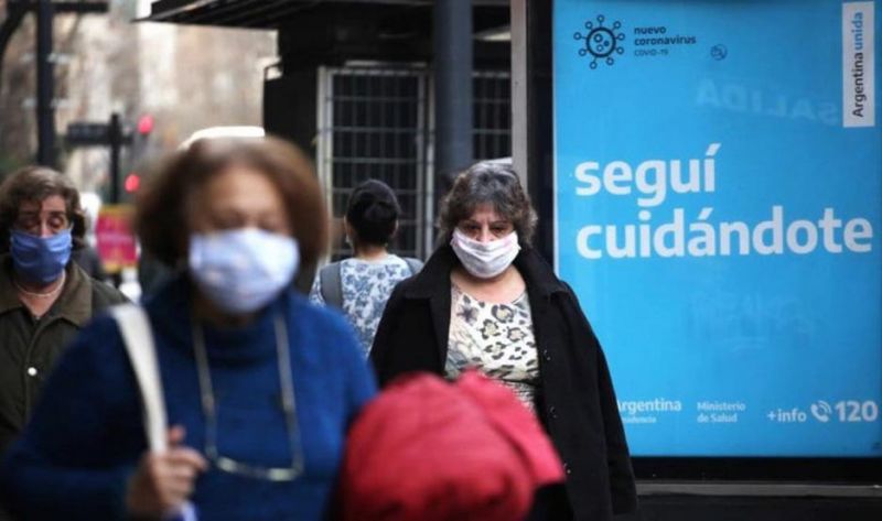 Coronavirus: reportan un promedio de 12.551 casos diarios en la última semana