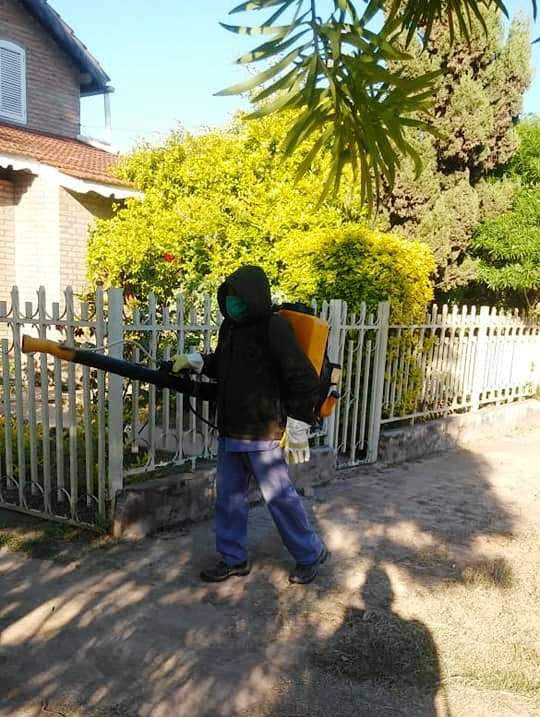 Realizaron fumigaciòn en el Barrio Lasalle de Campo Gallo