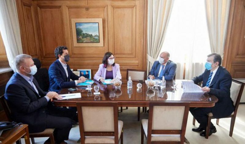 Zamora repasó obras del Ministerio de Transporte de Nación en Santiago