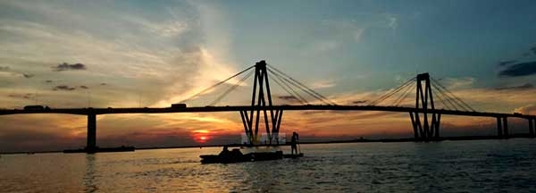 Accidente fatal sobre el puente Chaco-Corrientes
