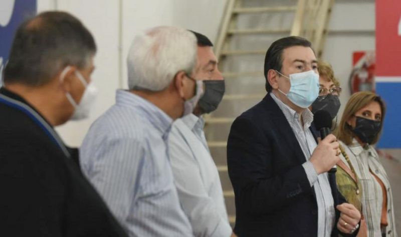 Zamora: “No vamos a dejar de trabajar ni un minuto para todos los hermanos santiagueños”