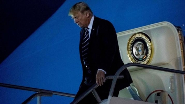 Donald Trump llegó a Filipinas para reunirse con líderes asiáticos