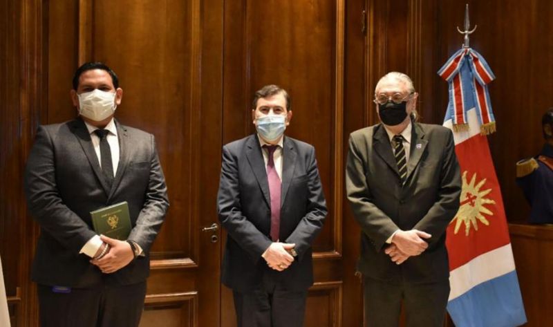 Zamora se reunió con el director ejecutivo de la Fundación ODR Ecuador