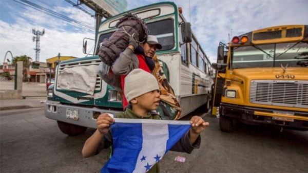 En 2018, México y Estados Unidos deportaron 75 mil hondureños