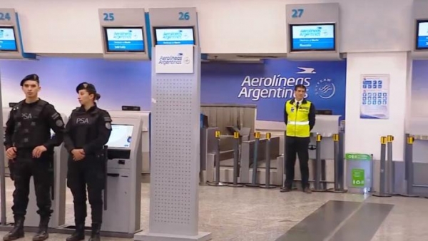 Paro total en Aerolíneas: no hay vuelos