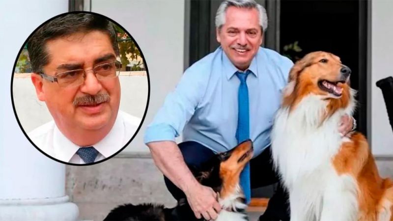 El adiestrador del perro de Alberto Fernández fue nombrado en el Ministerio de Seguridad