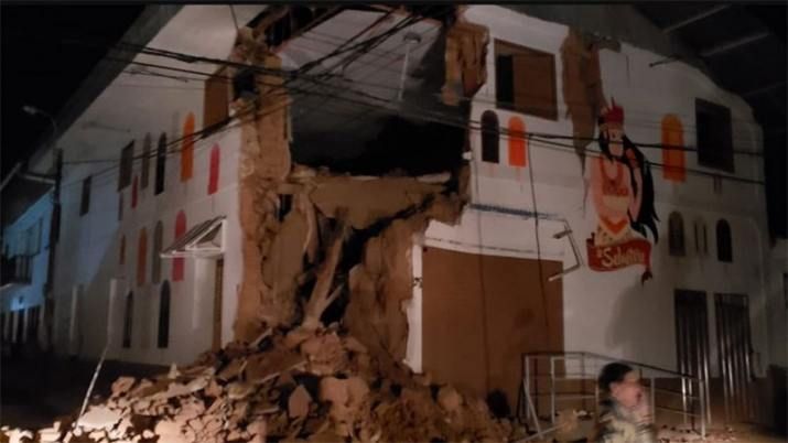 Un sismo de magnitud 7,5 sacudió el nordeste de Perú
