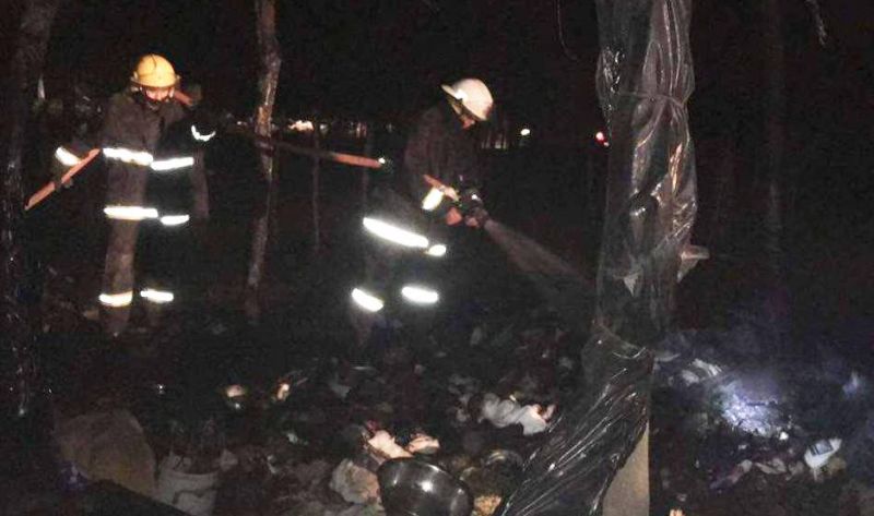 Se incendió un rancho y su dueña sufrió quemaduras en el 90% del cuerpo