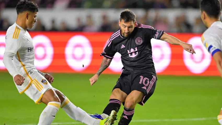 Con un golazo de Messi, Inter Miami empató sobre la hora ante Los Ángeles Galaxy