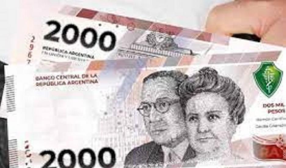 El nuevo billete de $2.000 ya vale un 21% menos por la inflación