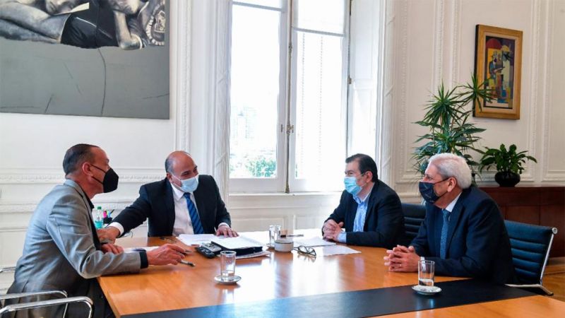 Zamora se reunió con el jefe de Gabinete Juan Manzur y firmó convenios para realizar una serie de obras en rutas de la provincia