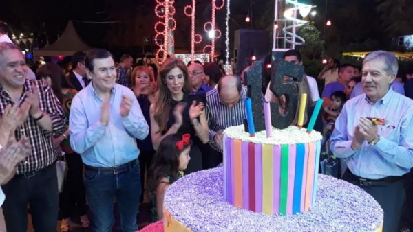 El gobernador Gerardo Zamora presenció la apertura de EncontrArte