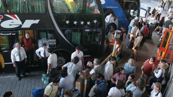No habrá micros de larga distancia este fin de semana
