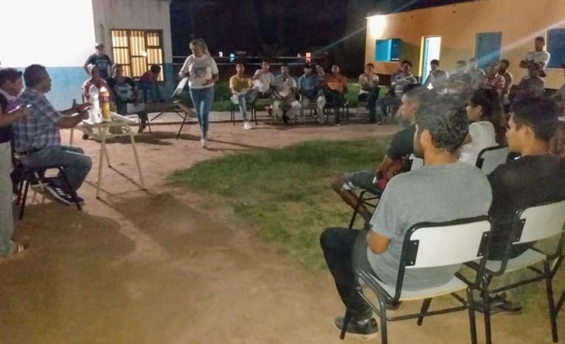 El Intendente José Vittar se reunió en el CIC de Barrio San Vicente