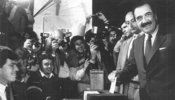 A 40 años de la elección de Alfonsín como presidente