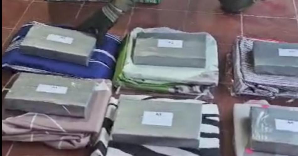 Secuestran gran cantidad de cocaína en Monte Quemado.
