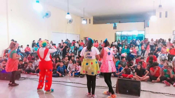 La comuna de Campo Gallo compartió una fiesta de Pascuas con la comunidad