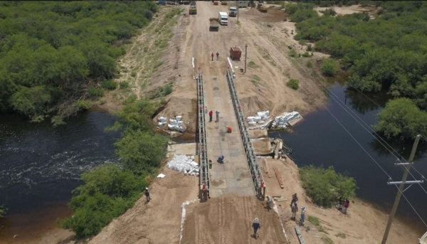 Salta: Habilitan el puente Bailey, pero aparecen más cortes en la ruta 13