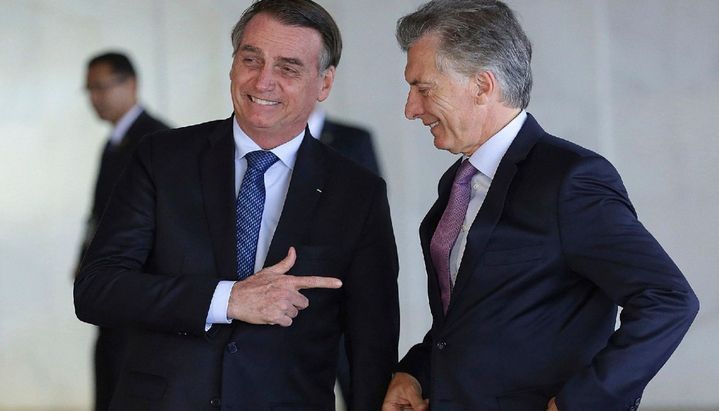 Macri recibe por primera vez a Bolsonaro, con quien tratará asuntos bilaterales y regionales