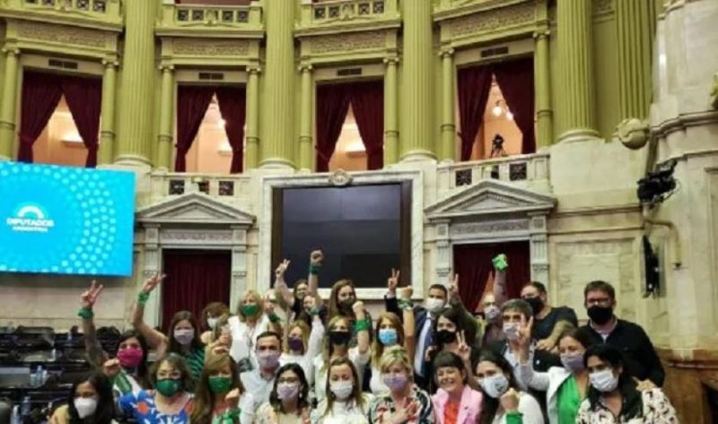 El proyecto de Interrupción Voluntaria del Embarazo obtuvo media sanción