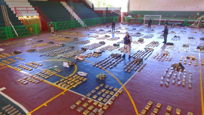 Misiones: dos toneladas de marihuana incautadas en un único operativo