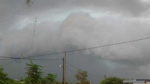 Alerta meteorológico para el sudoeste de Santiago