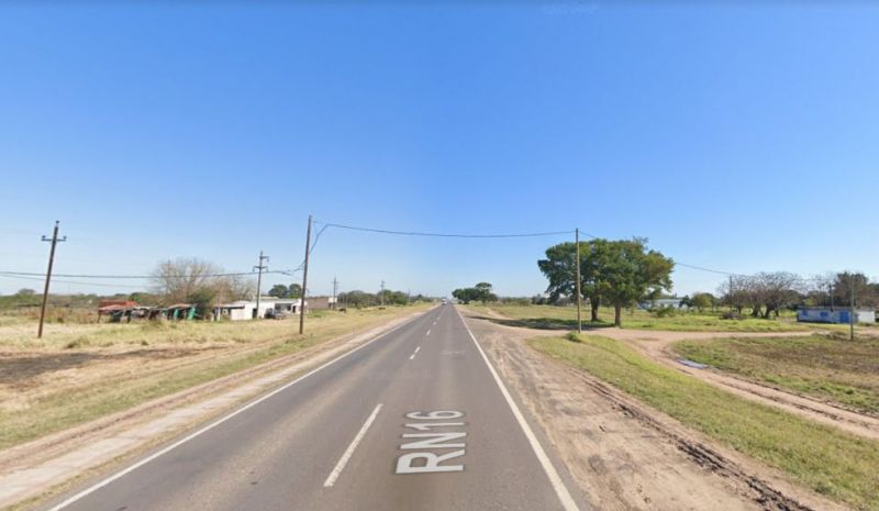 Un joven recibió una fuerte descarga eléctrica en plena ruta