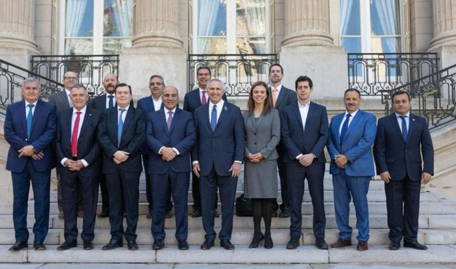 De Pedro y gobernadores analizaron con Stanley y Massa la gira que realizarán en Estados Unidos