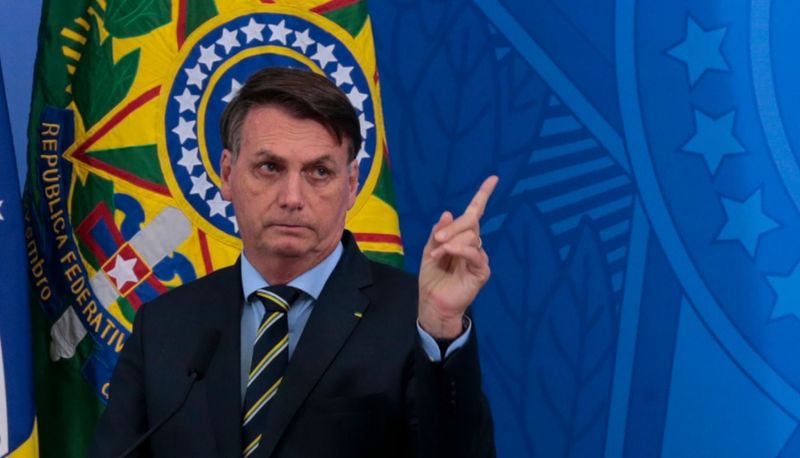 Bolsonaro, tras el récord de muertes diarias en Brasil: “Es el destino de todo el mundo”