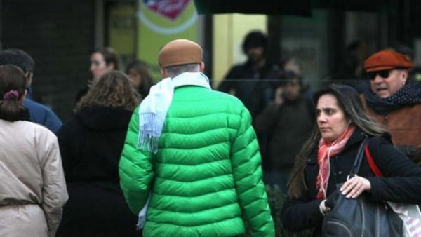 La temperatura anunciada para este viernes es de -3º