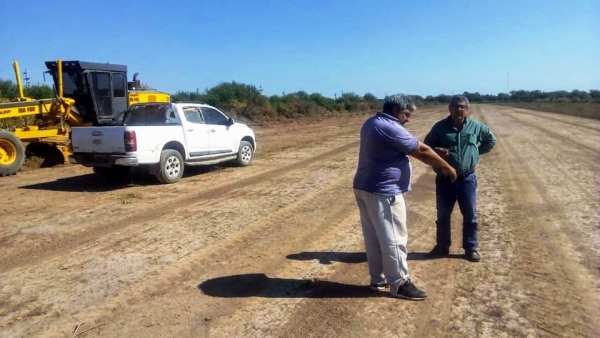 El Municipio de Campo Gallo inició la recuperación de la pista de aviación para vuelos sanitarios