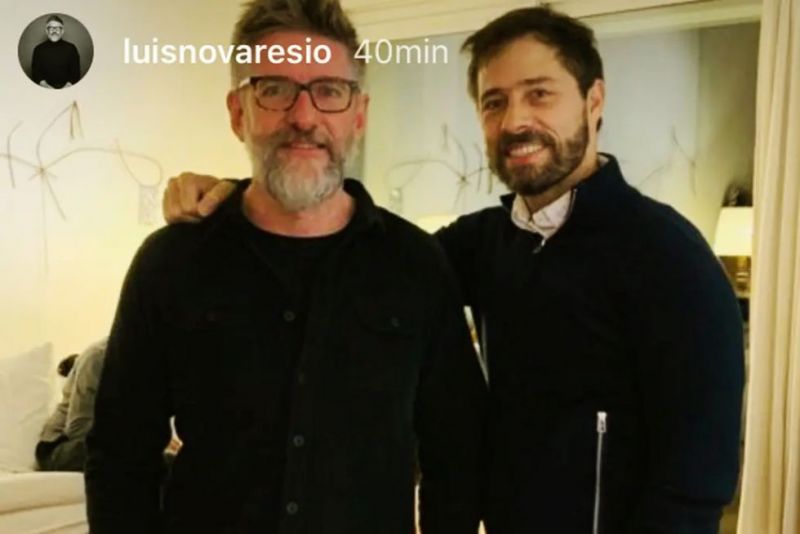 Luis Novaresio presentó a su novio empresario con un afectuoso posteo en redes
