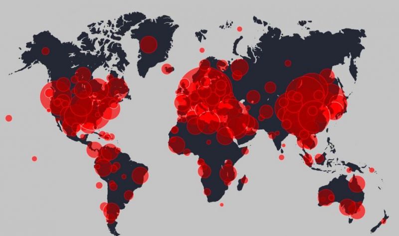 Alarmante: el mundo superó hoy los 25 millones de casos de Coronavirus