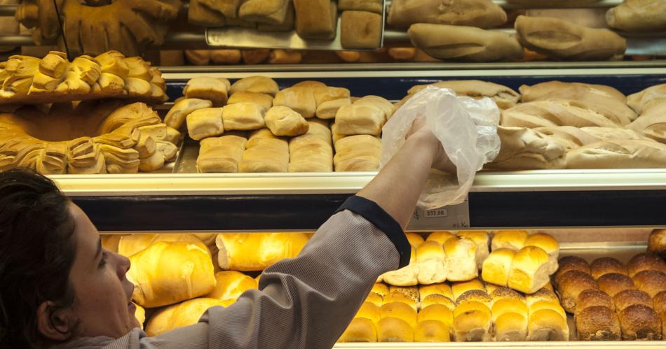 Sube el precio del pan hasta $1.500 desde el lunes.