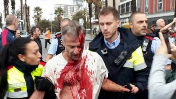 El Gobierno catalán denuncia 337 heridos por enfrentamientos con la Policía