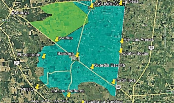 Hay casi 600 mil hectáreas agrícolas afectadas por las lluvias en todo el este de la provincia