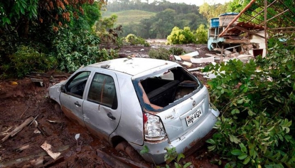 Evacuación de emergencia en Brumadinho ante el riesgo inminente de la rotura de otro dique