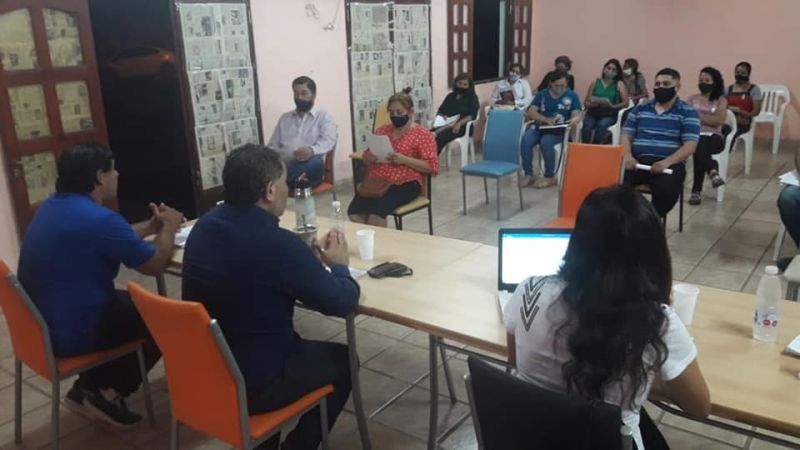 Brindaron capacitación en Violencia de genero en Pampa de los Guanacos