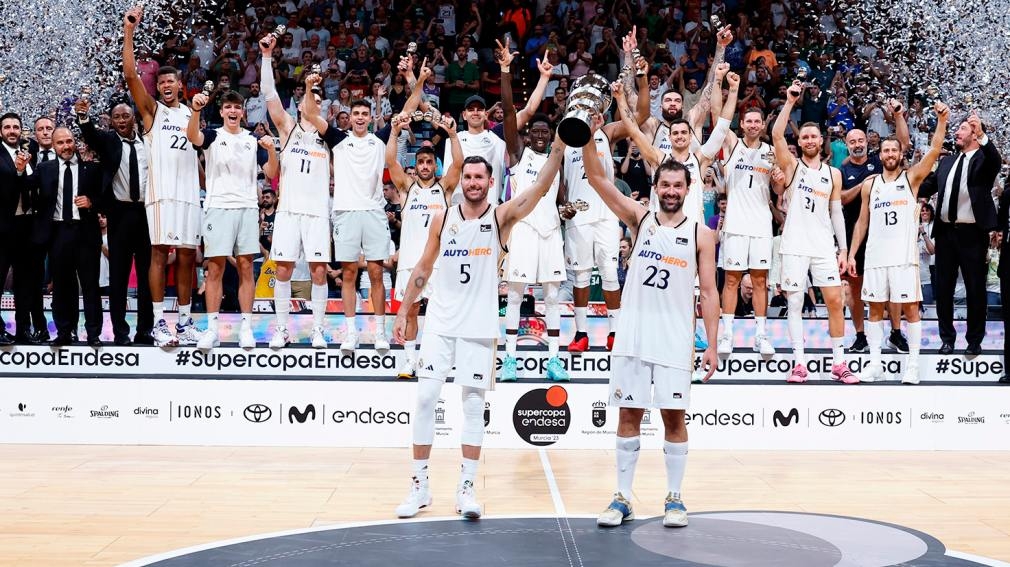 El Real Madrid de Deck y Campazzo se consagró campeón de la Supercopa de España