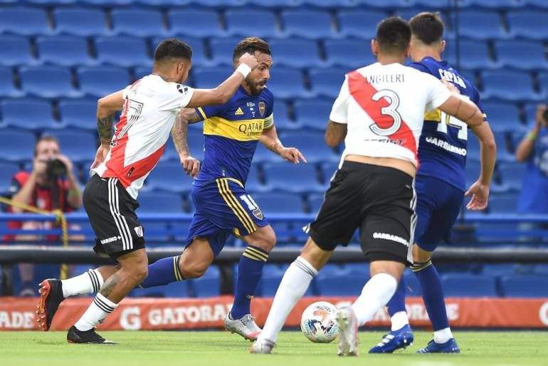 Todo listo para el enfrentamiento entre Boca y River en La Bombonera