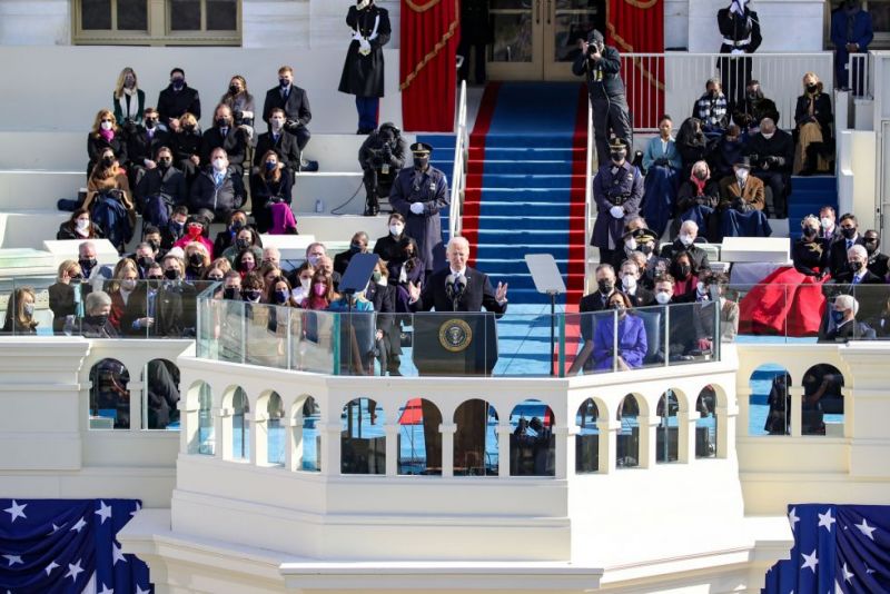 Joe Biden es el flamante presidente de EEUU y Kamala Harris su vicepresidenta