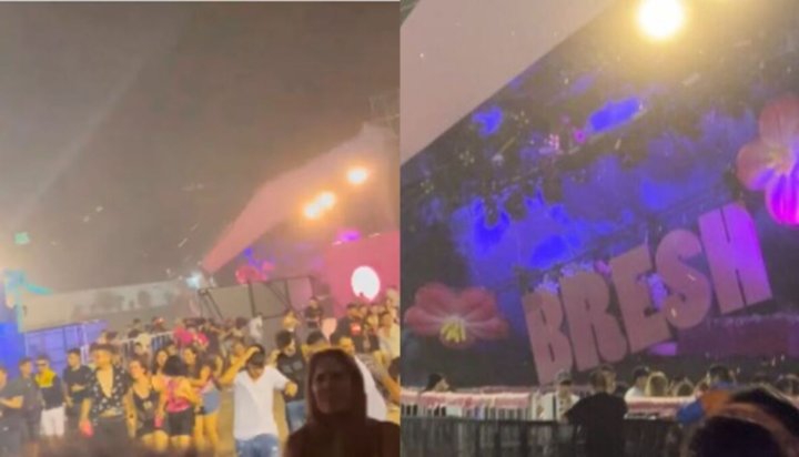 Al menos 15 heridos tras derrumbarse el escenario de la fiesta Bresh en el Hipódromo de Palermo