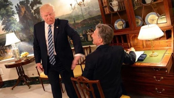 Trump le entregó a Macri documentos relacionados con la dictadura militar