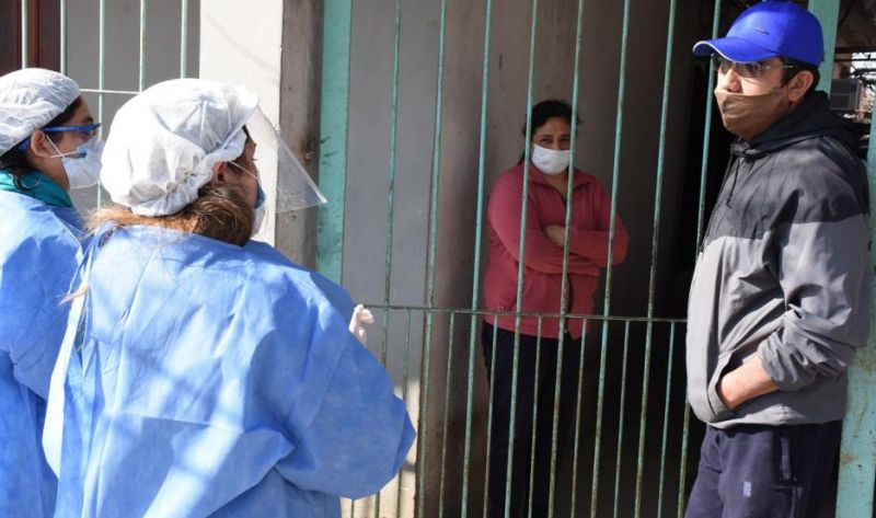Coronavirus: Rastrillaje casa por casa buscando personas con síntomas