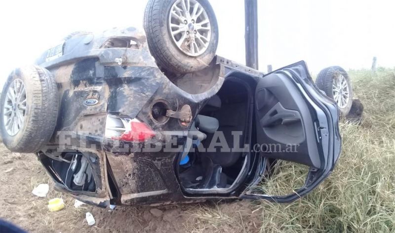 Yuchán: madre e hija fallecieron al volcar el auto en el que viajaban