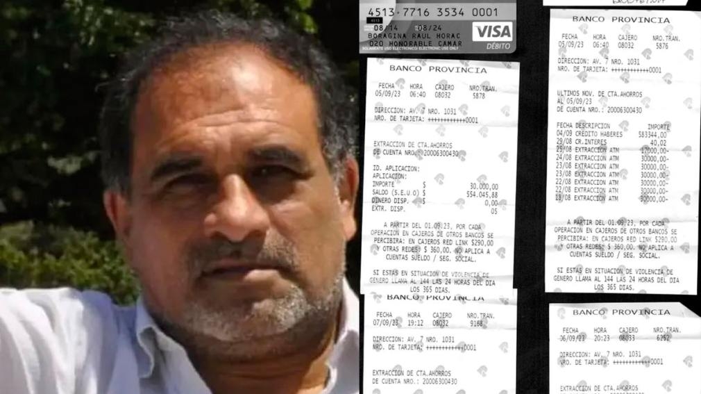 Puntero del PJ fue detenido cuando sacaba plata con 48 tarjetas de débito de empleados de la Legislatura bonaerense