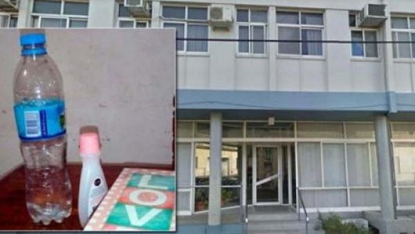 Una alumna intoxicó a su maestra al ponerle quitaesmalte en el agua